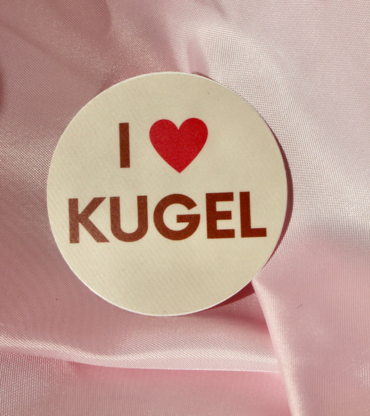 I ❤️ Kugel decal