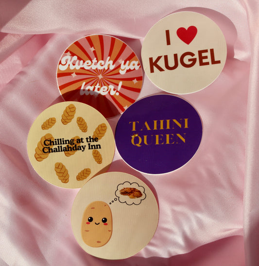 5 sticker set