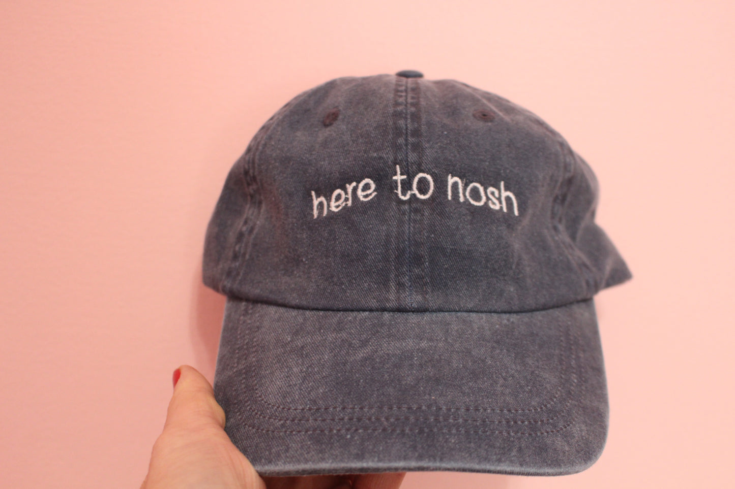 Here to Nosh hat