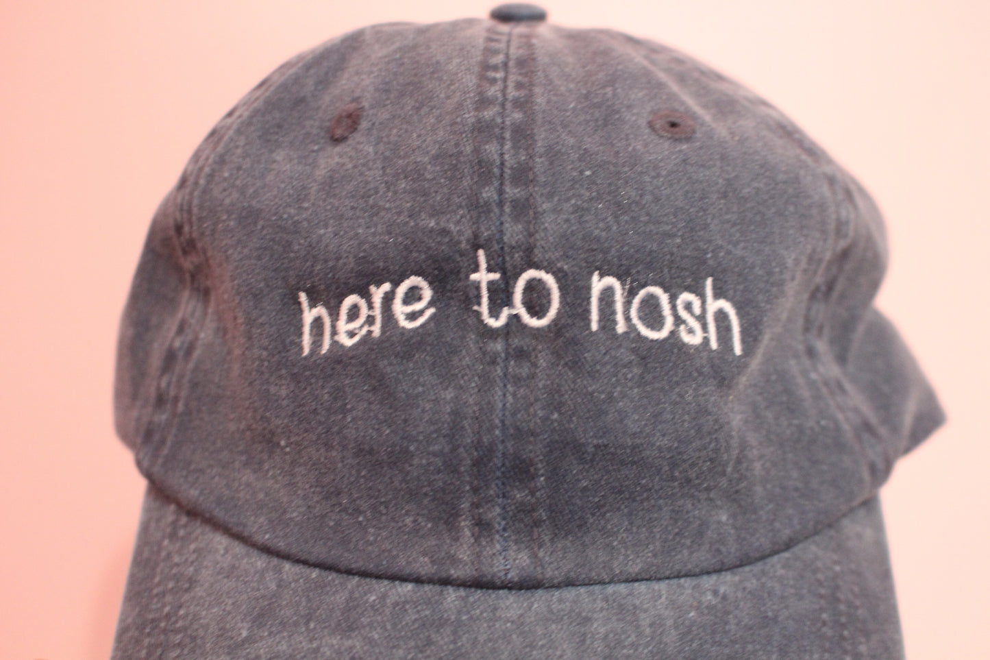 Here to Nosh hat