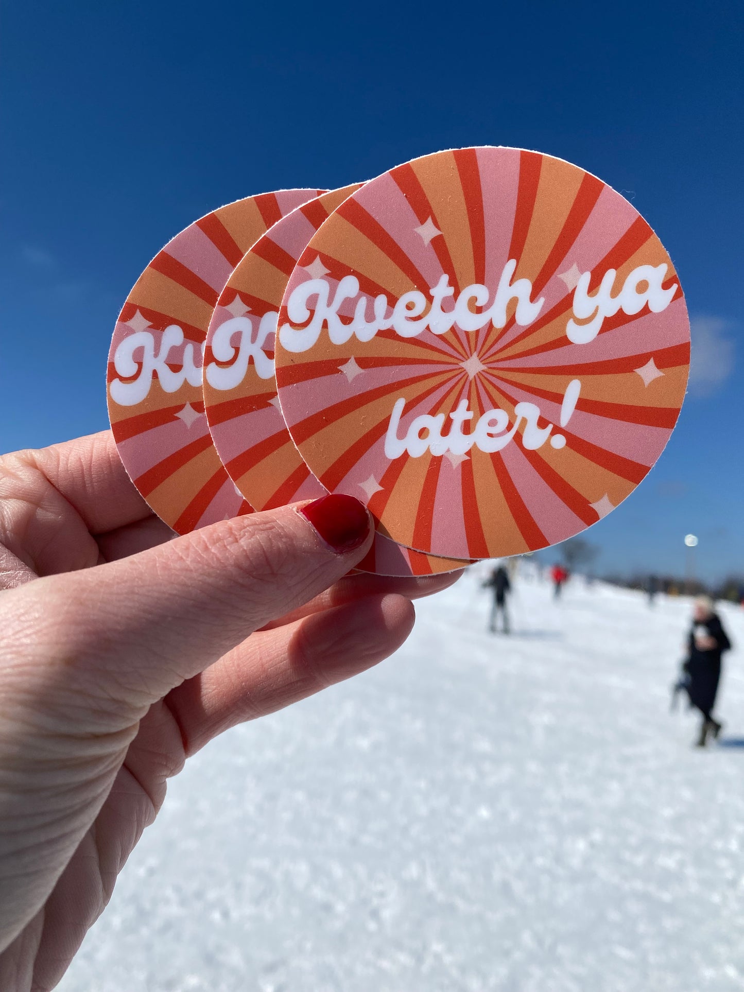 Kvetch Ya Later decal