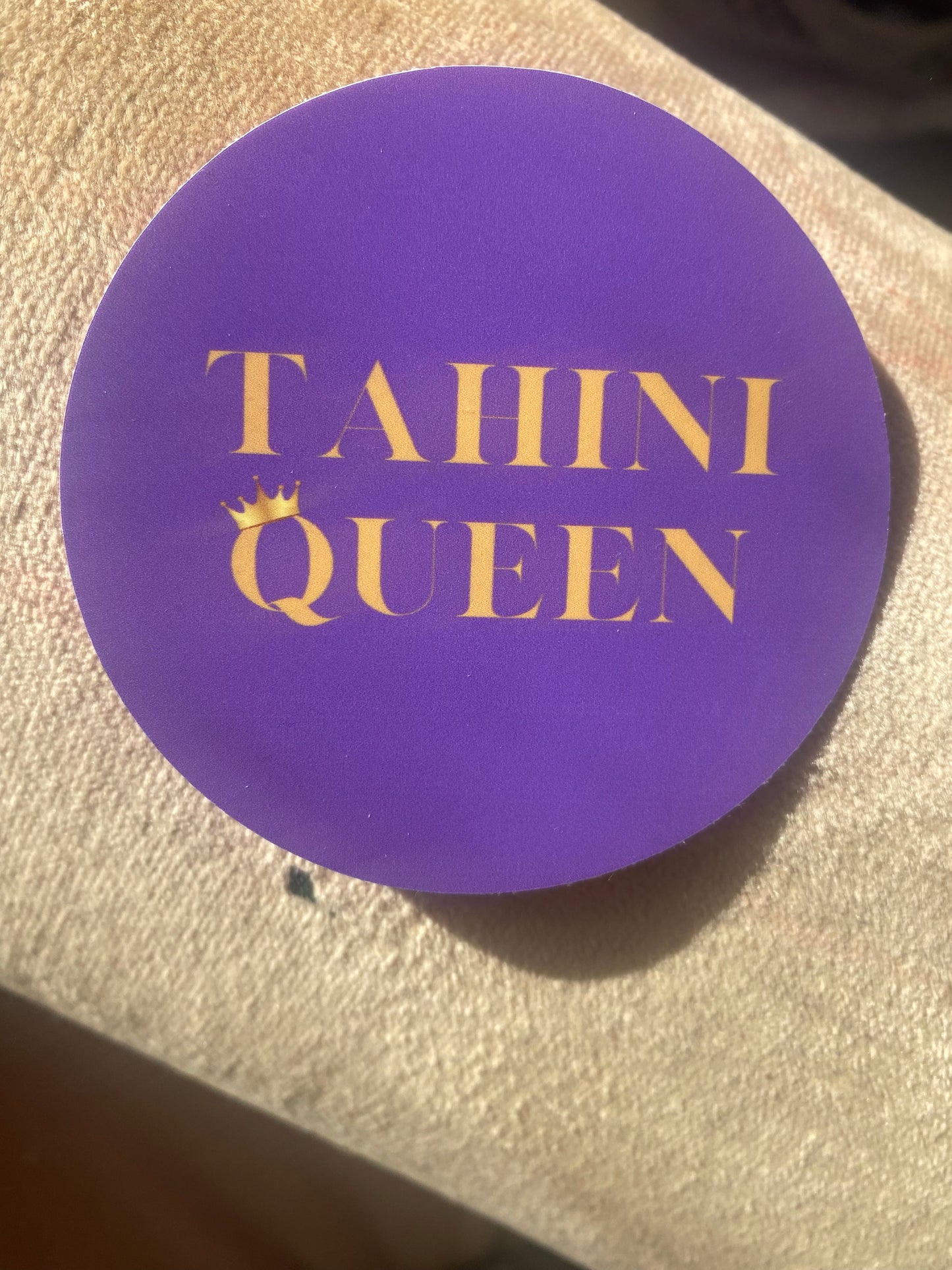 Tahini Queen 👑 decal