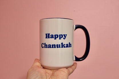 Happy Hanukkah/Chanukah Mug