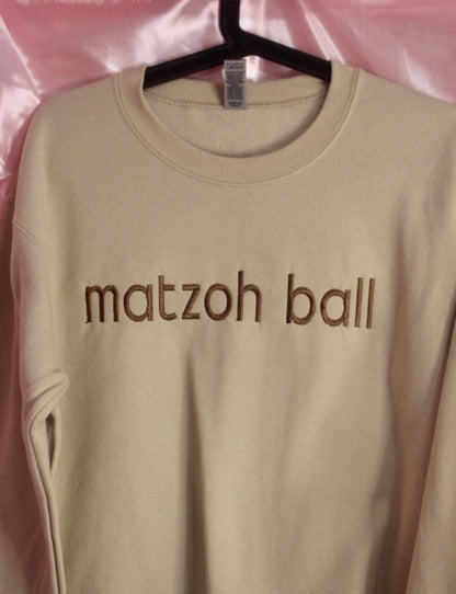 Matzoh Ball sweater