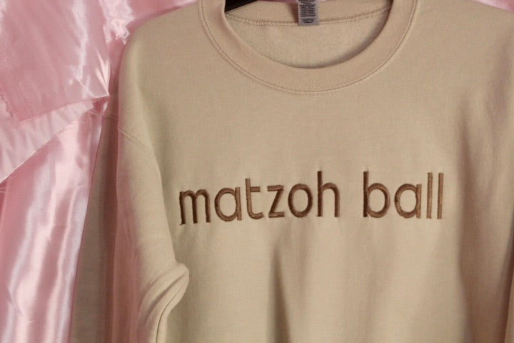 Matzoh Ball sweater