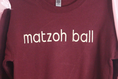 Matzoh Ball sweater