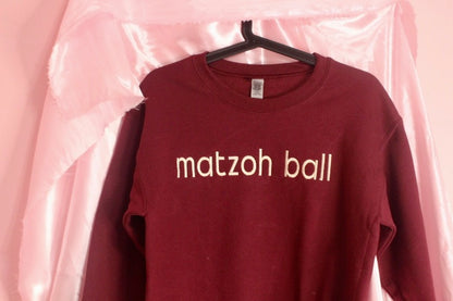 Matzoh Ball sweater