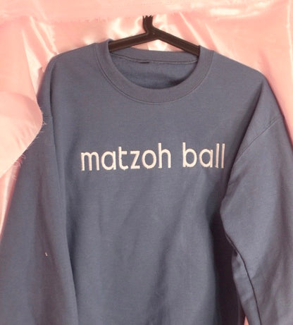 Matzoh Ball sweater