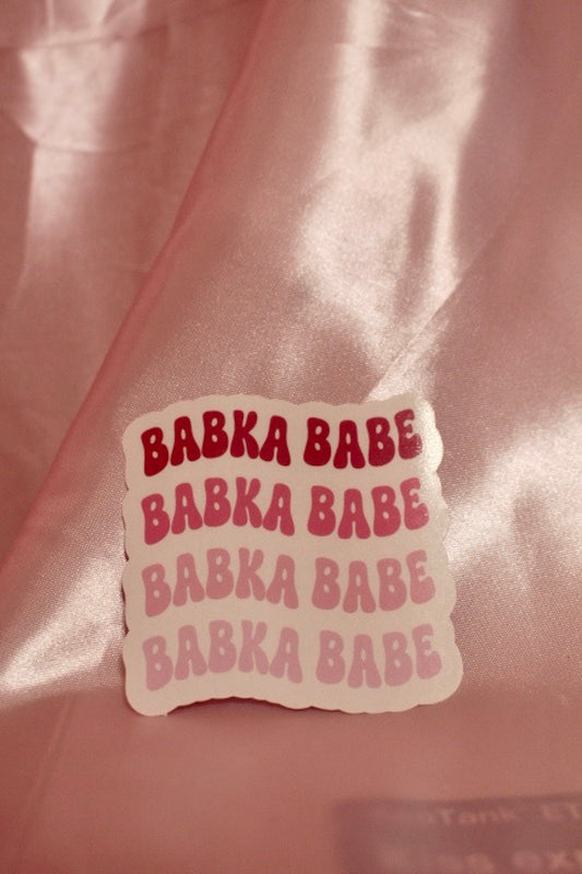 Babka babe sticker