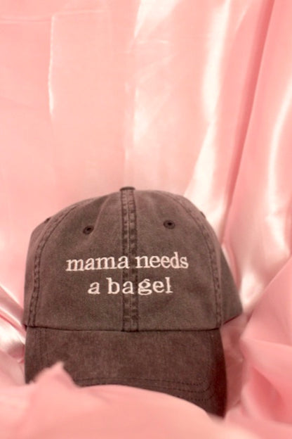 Mama Needs a Bagel hat