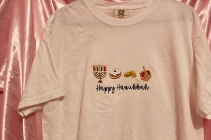 Hanukkah icons short sleeve shirt