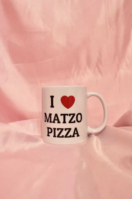 I ❤️ Matzoh Pizza mug