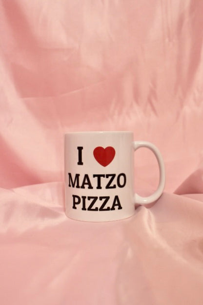 I ❤️ Matzoh Pizza mug