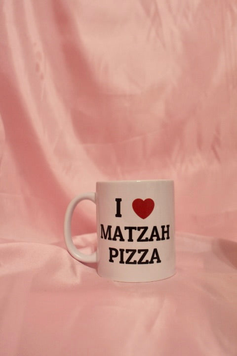 I ❤️ Matzoh Pizza mug