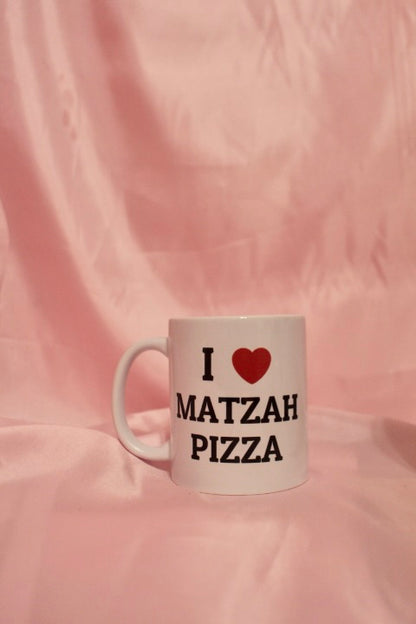 I ❤️ Matzoh Pizza mug