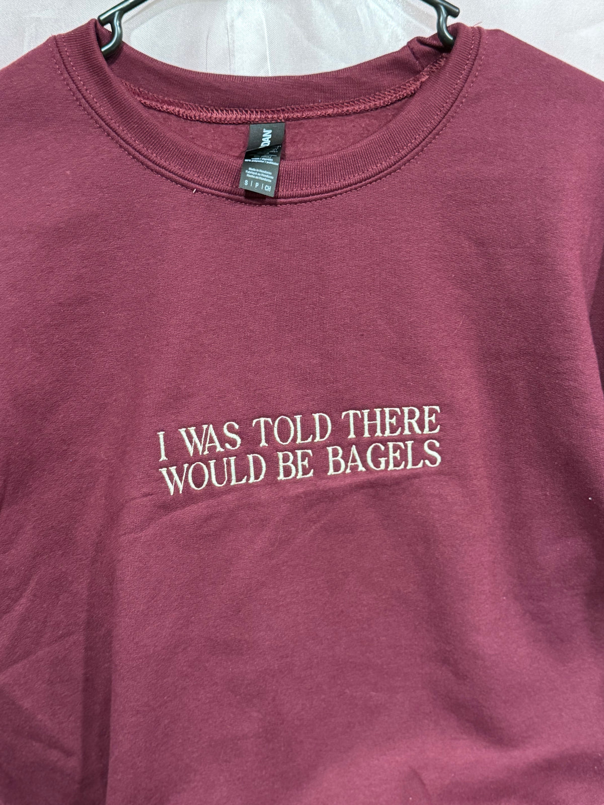 I Was Told There Would Be Bagels