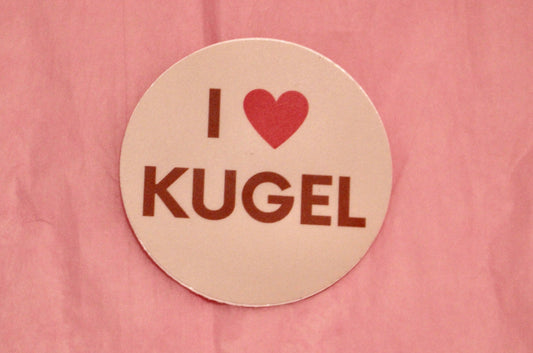 I ❤️ Kugel decal